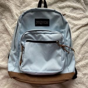 Light Blue Jansport Backpack